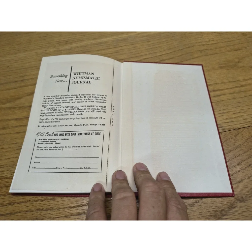 Vtg 1965 A Guide Book of United States Coins Price Guide 18th Edition HC Whitman